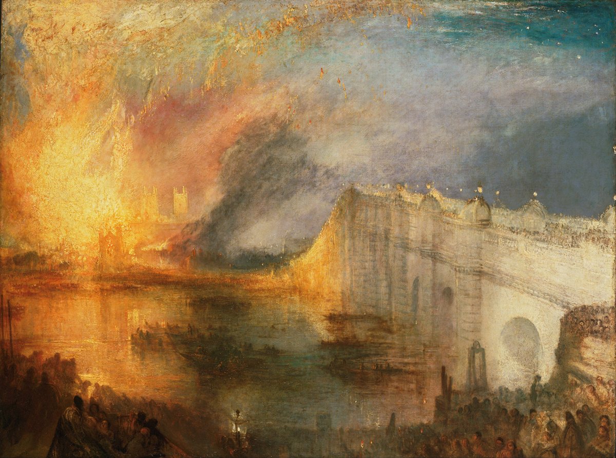 Incendio de las Cámaras del Parlamento