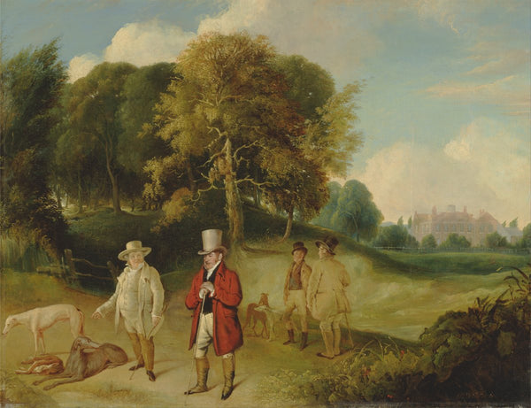 Turner y Walter Fawkes en Farnley Hall